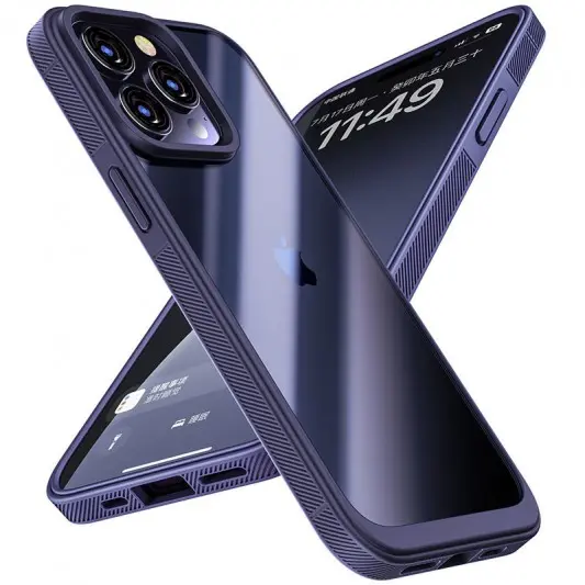 Чехол TPU+PC Pulse для Apple iPhone 14 Pro (6.1") Purple - изображение 2