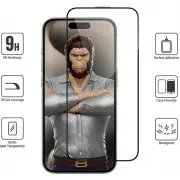 Защитное 3D стекло Blueo Hot Bending для Apple iPhone 15 Pro Max (6.7"), Черный
