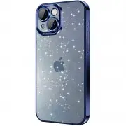 Чехол TPU+PC Glittershine для Apple iPhone 14 (6.1") Dark Blue