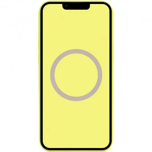 Чохол Silicone case (AAA) with Magsafe and Animation для Apple iPhone 13 Pro Max (6.7") Жовтий / Lemon Zest - зображення 1 