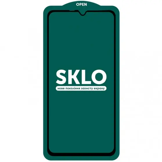 Защитное стекло SKLO 5D (тех.пак) для Xiaomi Redmi Note 13 5G / 13 Pro 4G/5G / 14s /M6 Pro 4G/F6 Pro Черный