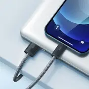 Дата кабель Baseus Dynamic Series USB to Lightning 2.4A (1m) (CALD000402), Серый