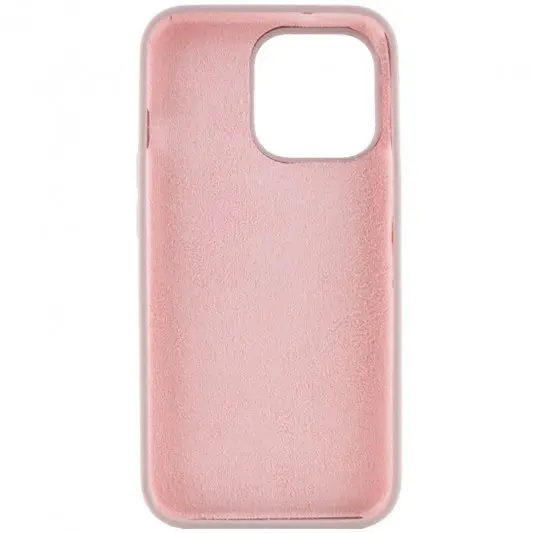 Чохол Silicone Case Full Protective (AA) NO LOGO для Apple iPhone 14 (6.1"), Сірий / Lavender - зображення 1 