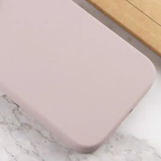 Чохол Silicone Case Full Protective (AA) NO LOGO для Apple iPhone 14 (6.1"), Сірий / Lavender - зображення 2 