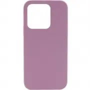 Чехол Silicone Case Full Protective (AA) NO LOGO для Apple iPhone 14 Pro Max (6.7"), Лиловый / Lilac Pride