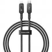Дата кабель Baseus Unbreakable Series Fast Charging Type-C to Lightning 20W 1m (P10355803111-0) Cluster Black