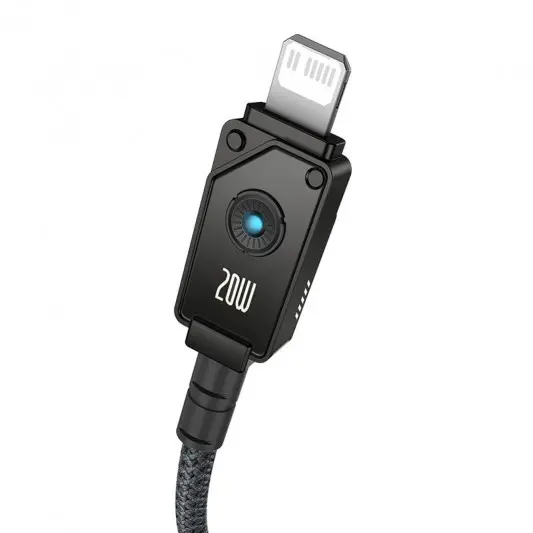 Дата кабель Baseus Unbreakable Series Fast Charging Type-C to Lightning 20W 1m (P10355803111-0) Cluster Black - изображение 1