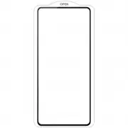 Захисне скло SKLO 5D (тех.пак) для Realme C67 4G Чорний / Біла підкладка
