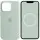 Чохол Silicone case (AAA) with Magsafe and Animation для Apple iPhone 14 Pro Max (6.7") Бірюзовий / Succulent