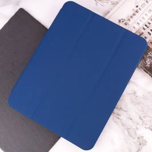 Чехол Smart Case Open buttons для Apple iPad Pro 11" (2024) Blue - изображение 6