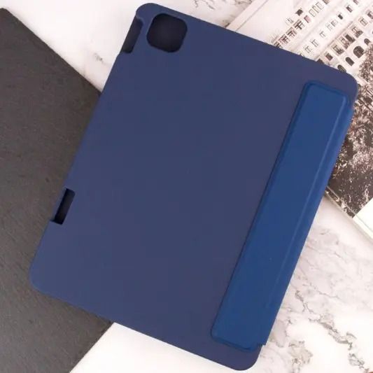 Чехол Smart Case Open buttons для Apple iPad Pro 11" (2024) Blue - изображение 7