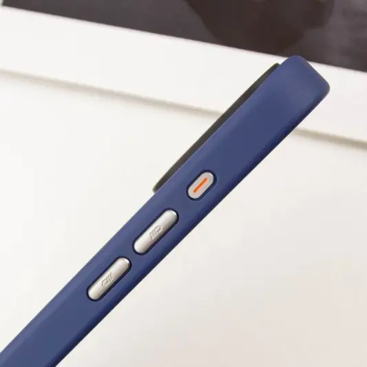 TPU+PC чохол Blueo Skin Friendly Frosted with MagSafe для Apple iPhone 15 Pro (6.1") Синій - зображення 4 