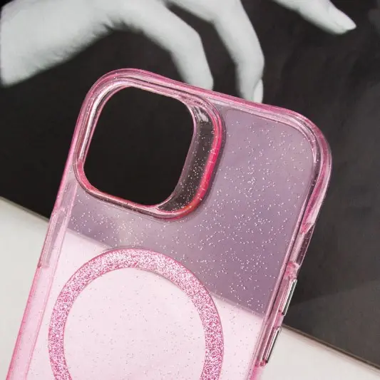 Чехол TPU Radiance with MagSafe для Apple iPhone 13 (6.1"), Pink - изображение 2