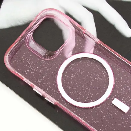 Чехол TPU Radiance with MagSafe для Apple iPhone 13 (6.1"), Pink - изображение 7