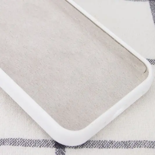 Чохол Silicone Case Full Protective (AA) NO LOGO для Apple iPhone XS Max (6.5") Білий / White - зображення 2 