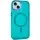 Чохол TPU+PC Lily with MagSafe для Apple iPhone 13 (6.1") Green