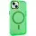 Чохол TPU+PC Lily with MagSafe для Apple iPhone 13 (6.1") Neon Green
