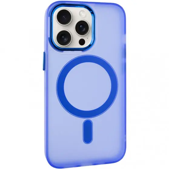 Чехол TPU+PC Lily with MagSafe для Apple iPhone 13 Pro (6.1") Blue