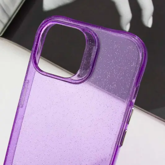 Чехол TPU Radiance для Apple iPhone 15 (6.1") Purple - изображение 3