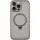 TPU+PC чехол Metal Buttons with MagSafe Colorful HQ Ring для Apple iPhone 15 Pro (6.1") Grey