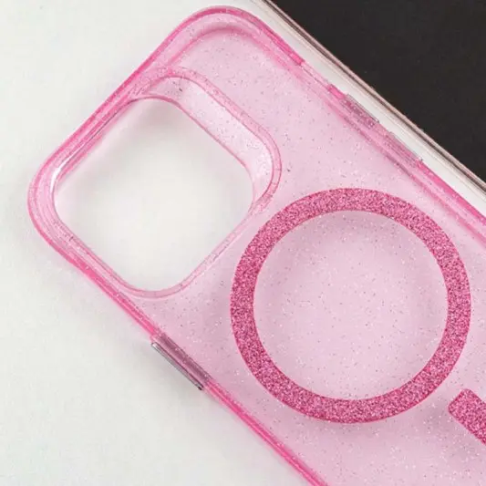 Чохол TPU Radiance with MagSafe для Apple iPhone 12 Pro Max (6.7") Pink - зображення 7 