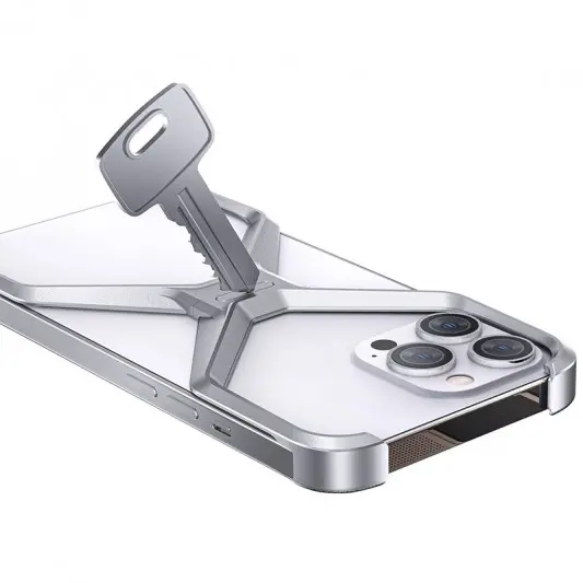 Чохол Bumper X для Apple iPhone 14 Pro (6.1") Titanium - зображення 3 