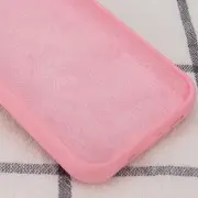 Чохол Silicone Case Full Protective (AA) NO LOGO для Apple iPhone 15 Pro Max (6.7"), Рожевий / Light pink