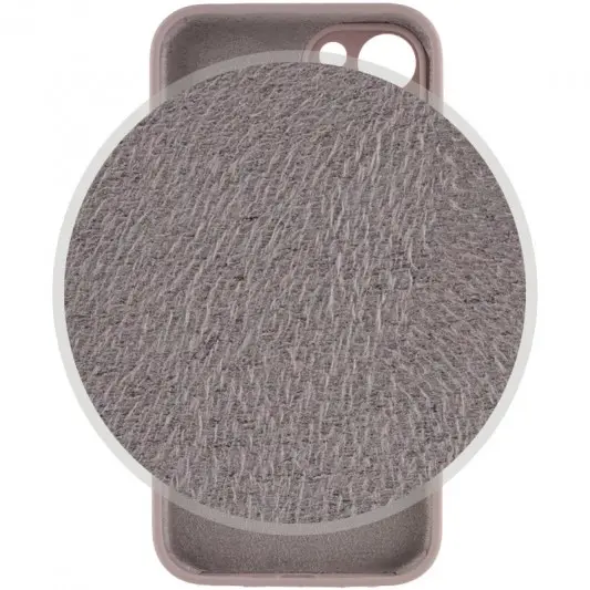 Чохол Silicone Case Full Camera Protective (AA) для Apple iPhone 14 (6.1") Сірий / Lavender / PVH - зображення 2 