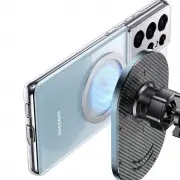 Автоутримувач із БЗП Usams US-CD170 15W Air Vent, Grey