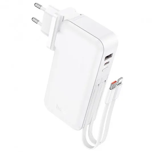 Портативний ЗП Power Bank Hoco J126 Travel 22.5W+PD20W 10000 mAh White