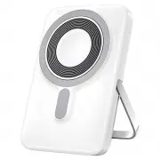 Портативний ЗП Power Bank WIWU Wi-P018 із БЗУ 15W 10000 mAh, White