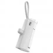 Портативное ЗУ Power Bank WIWU W026 2 in 1 Type-C с БЗУ For Apple Watch 15W 5000 mAh, White