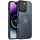 TPU+PC чохол Metal Buttons with MagSafe Colorful для Apple iPhone 16 Pro (6.3") Синій / Navy Blue