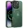 TPU+PC чохол Metal Buttons with MagSafe Colorful для Apple iPhone 16 Pro (6.3") Зелений / Dark Green