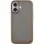 TPU+PC чехол Metal Buttons для Apple iPhone 16 (6.1") Золотой