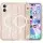 Чохол TPU Galaxy Sparkle (MagFit) для Apple iPhone 16 Plus (6.7") Gold+Glitter