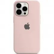 Чохол Silicone Case Full Protective (AA) для Apple iPhone 16 (6.1") Рожевий / Chalk Pink