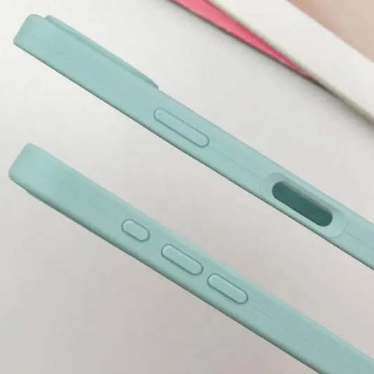 Чохол Silicone Case Full Protective (AA) для Apple iPhone 16 Pro (6.3") Бірюзовий / Beryl - зображення 4 