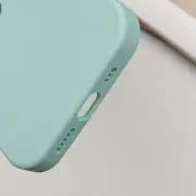 Чохол Silicone Case Full Protective (AA) для Apple iPhone 16 Pro (6.3"), Бірюзовий / Beryl