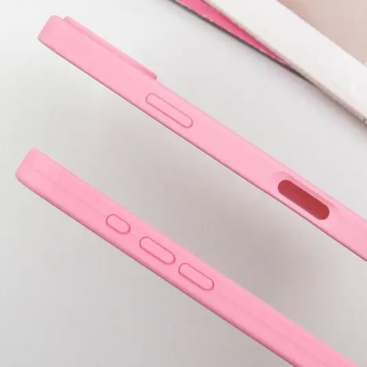 Чехол Silicone Case Full Protective (AA) для Apple iPhone 16 Pro Max (6.9") Розовый / Pink - изображение 5