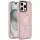 TPU+PC чохол Metal Buttons with MagSafe Colorful для Apple iPhone 16 Pro (6.3") Рожевий / Pink