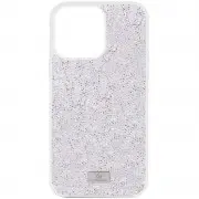 TPU чехол Bling World Rock Diamond для Apple iPhone 16 (6.1"), Белый