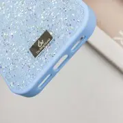 TPU чехол Bling World Rock Diamond для Apple iPhone 16 (6.1"), Голубой