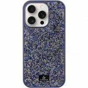 TPU чехол Bling World Rock Diamond для Apple iPhone 16 Pro Max (6.9"), Синий