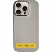 Чехол SGP PC+Leather with MagSafe для Apple iPhone 16 (6.1") Grey