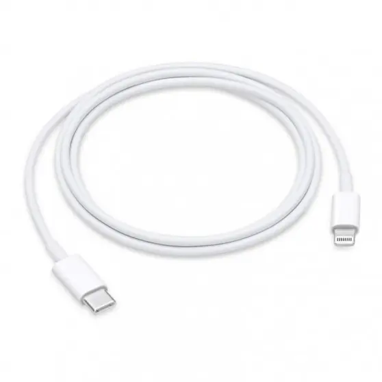 Дата кабель для Apple USB-C to Lightning Cable (А) (1m) no box Белый