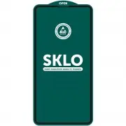 Защитное стекло SKLO 5D (тех.пак) для Apple iPhone 16 Pro Max (6.9") Черный