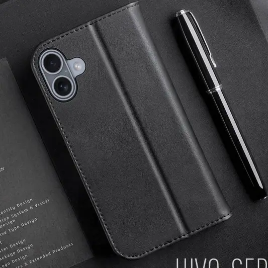 Чохол-книжка Dux Ducis Hivo для Apple iPhone 16 (6.1") Black - зображення 7 