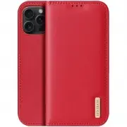 Чехол-книжка Dux Ducis Hivo для Apple iPhone 16 Pro (6.3") Red