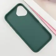 TPU чохол Bonbon Metal Style with MagSafe для Apple iPhone 16 (6.1"), Зелений / Pine green